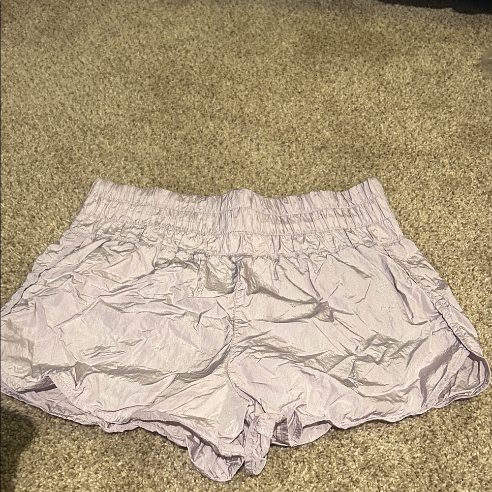 GB Girls Light Lavender Drawstring Lounge Shorts